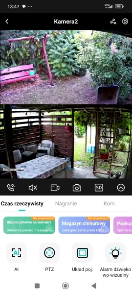 4K 8MP HD Wifi PTZ Camera Outdoor 4MP Dual Lens Dual Screen AI Auto Tracking IP Camera CCTV Audio Video Surveillance P2P iCSee photo review