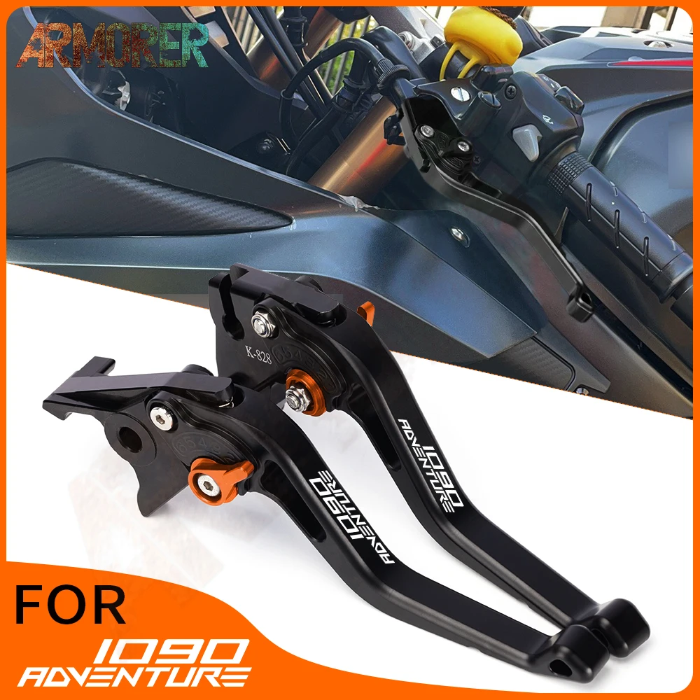 Accessori Moto Leve Frizione Freno In Alluminio Cnc Per Ktm 1090 Adventure R 1090Adv 1090 Adventure 1090 Adv R 2017 2018