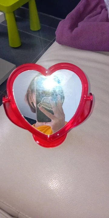 Double-Sided Heart Mirror, customer photo
