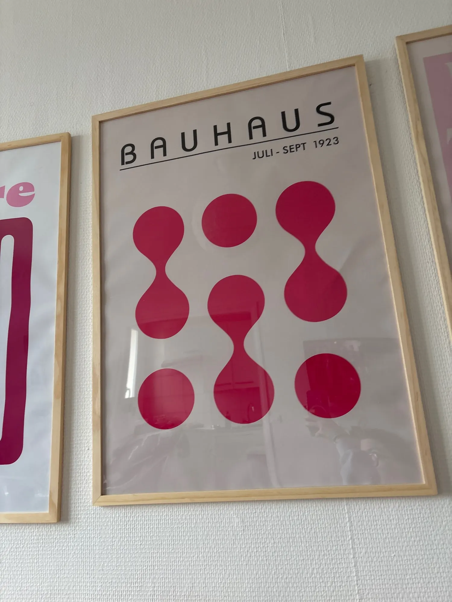 Vintage Pink Canvas Poster, customer photo