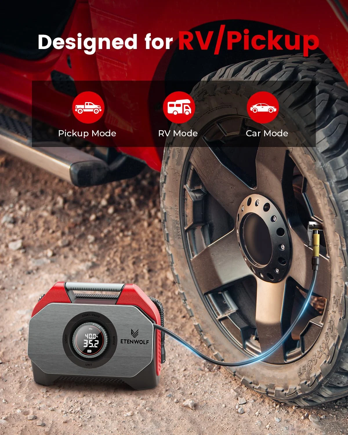 Dual-Cylinder Portable Air Compressor 5