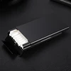 Portable Pocket Cigarette Case Slim Metal Cigarette Box Storage Container Smoking Accessories Ladies Gift 2