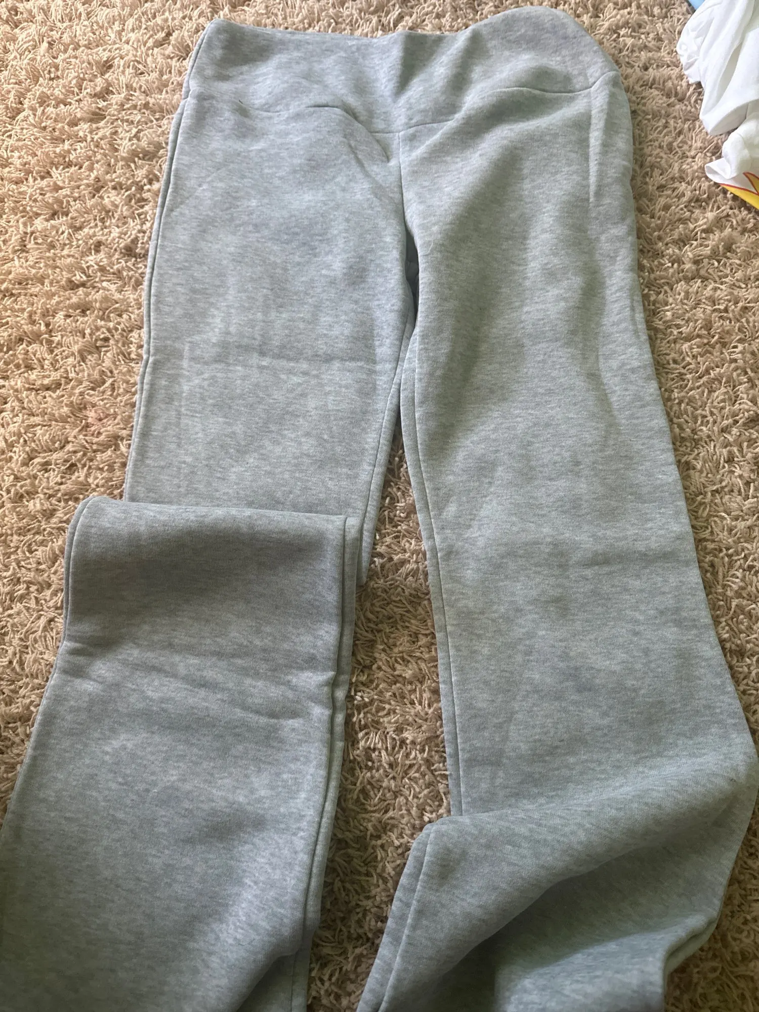 IAMSURE Casual Sexy Basic Solid Flare Pants Y2K Slim Low-Waisted Boot Cut Pants Women 2023 Autumn Spring Fashion Streetwear Lady photo review