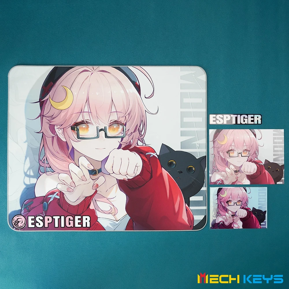 【新品未開封】Esptiger Neon V2 - Moondrop 水月雨 ESPTIGER マウスパッド Neon V2 – Moondrop edition | HID-Labs