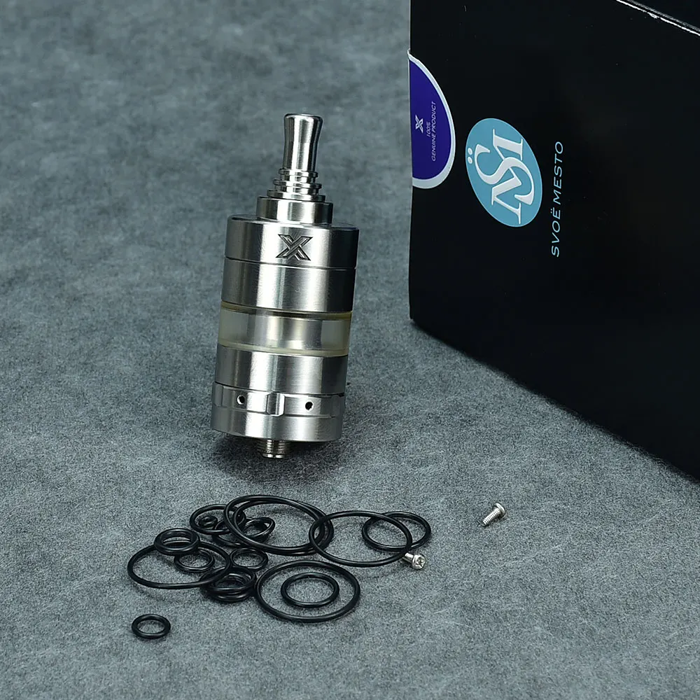 

wolf coolvape Kayfun x rta mtl rta 316ss Tank Vape single coils mtl Atomizer 4ml tank 24mm Atomizer vape rta vs taifun gt5 rta