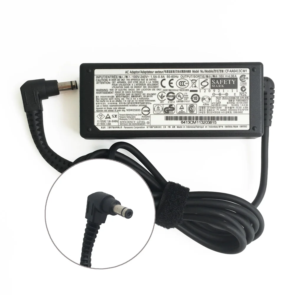 CF-AA64L2C M1 16V4.06A Panasonic AC Adapter 16V4.06A Ac Adapter 65w 16v 4.06a Charger For