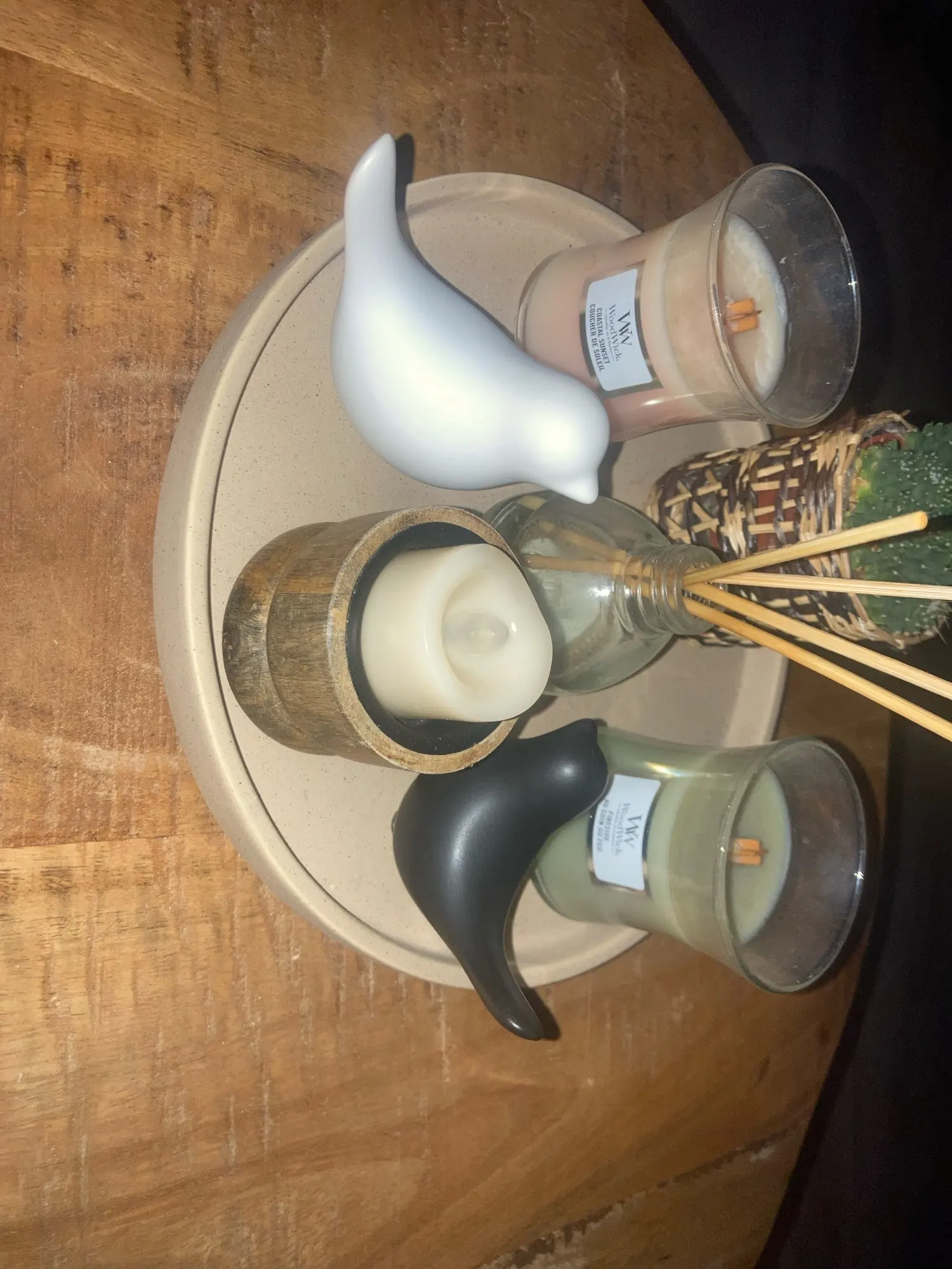 Nordic Harmony, Ceramic Bird Figurine Set - Stylish Jewelry Holder & Table Sculpture photo review