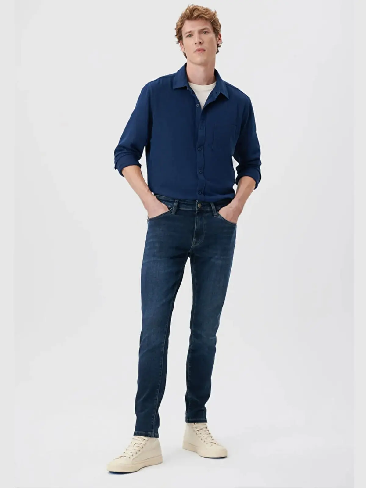 

Mavi James Jeans, Normal Waist, Skinny, Super Slim Leg New Season Quality Denim Men Trausers, Casual Men Jeans