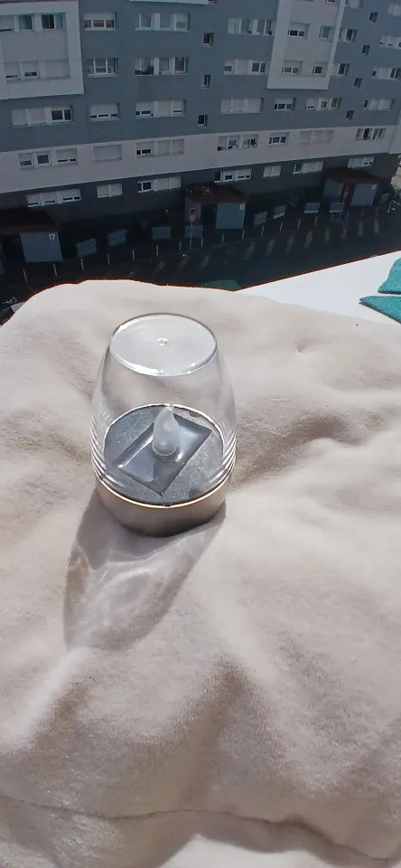 LED Solar Candles Night Light - Waterproof and Rechargeable photo review