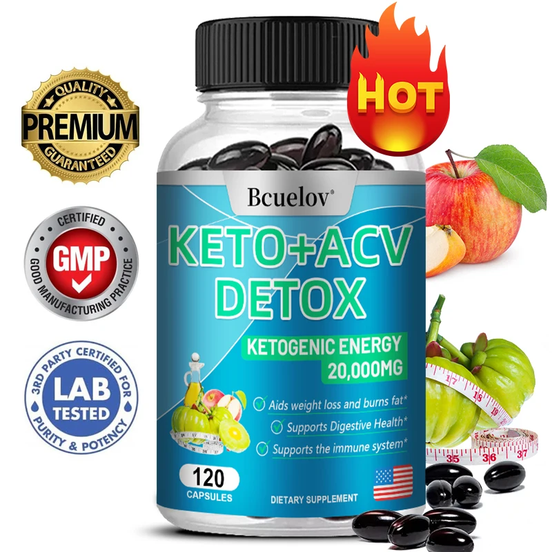 

Ketogenic Energy Capsules 20,000 mg - Supports natural fat burning for weight loss and promotes digestive health and immunity