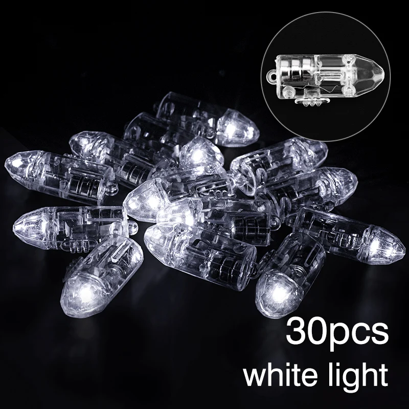 30Pcs White Led