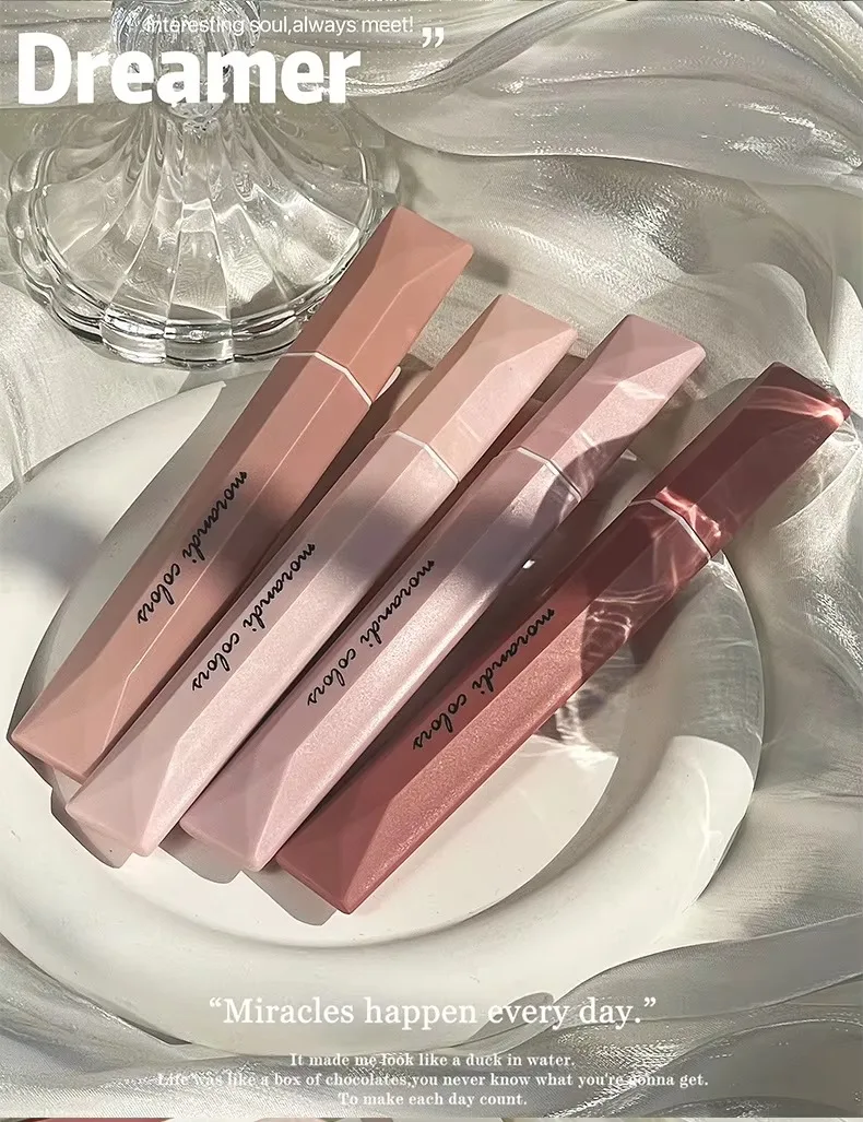 4Pcs/set Pastel Gradient Highlighter Pen Marker Pens Drawing Highlighters Fluorescent Pen Cute Stationery School Supplies