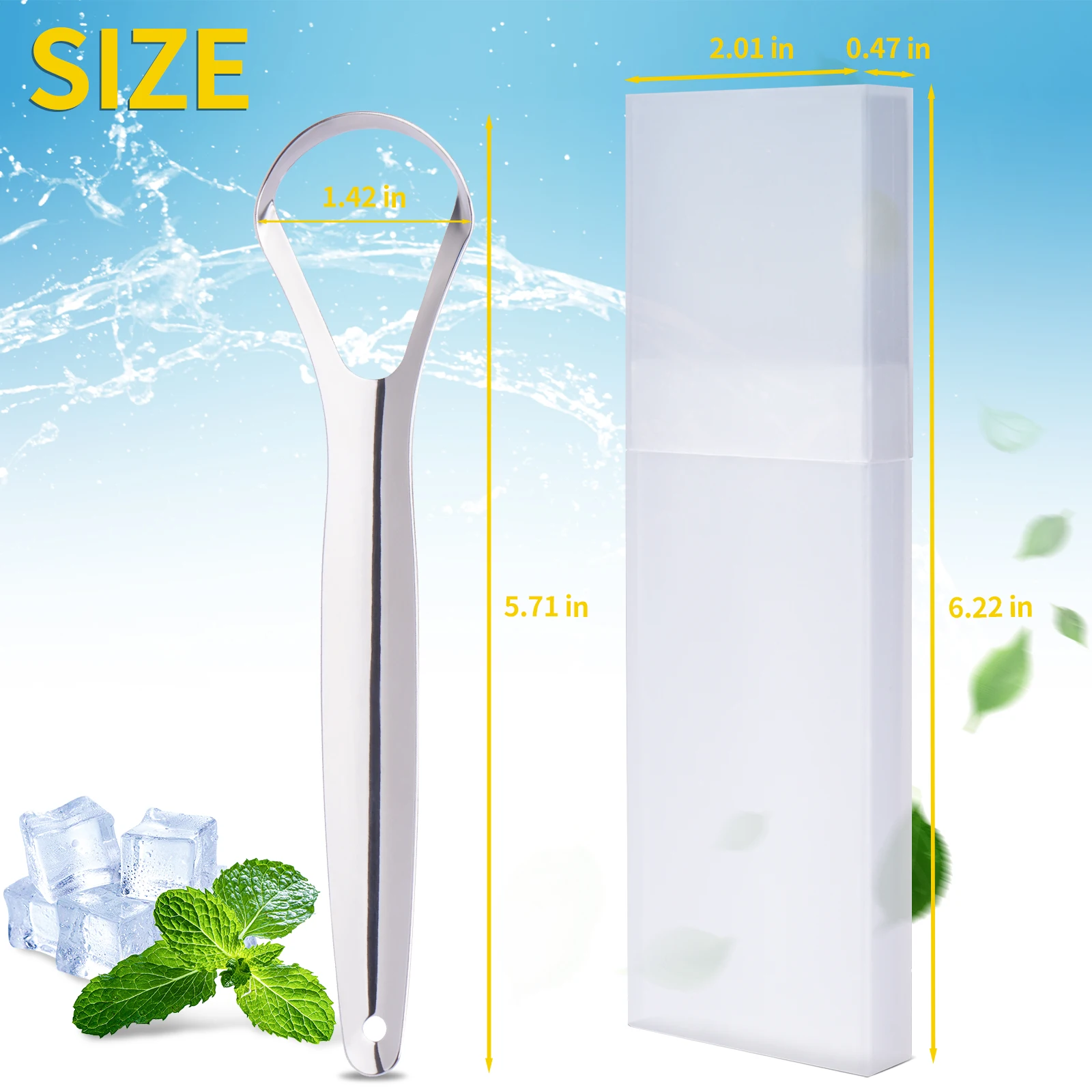 구강 위생용 구강 위생 브러시, 구강 위생, 구강 위생, 재사용 가능, 구강 구강 위생, 구강 냄새 감소, 의료용 등급, 혀 스크레이퍼