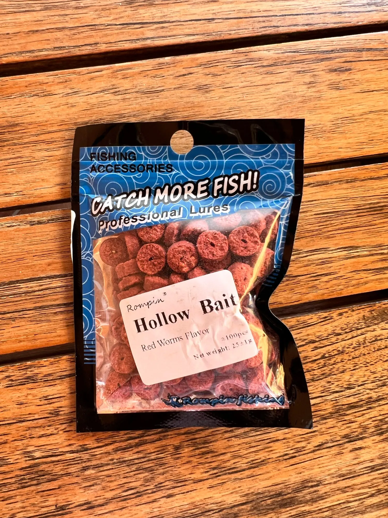 100Pcs Red Worms Carp Fishing Hollow Bait Grass Carp Baits Fishing Tilapia Bait Lure Insect Particle Boilie Bass Fishing photo review