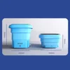 Portable Folding Washing Machine Folding Washing Machine For Clothes With Dryer Bucket Washing 6