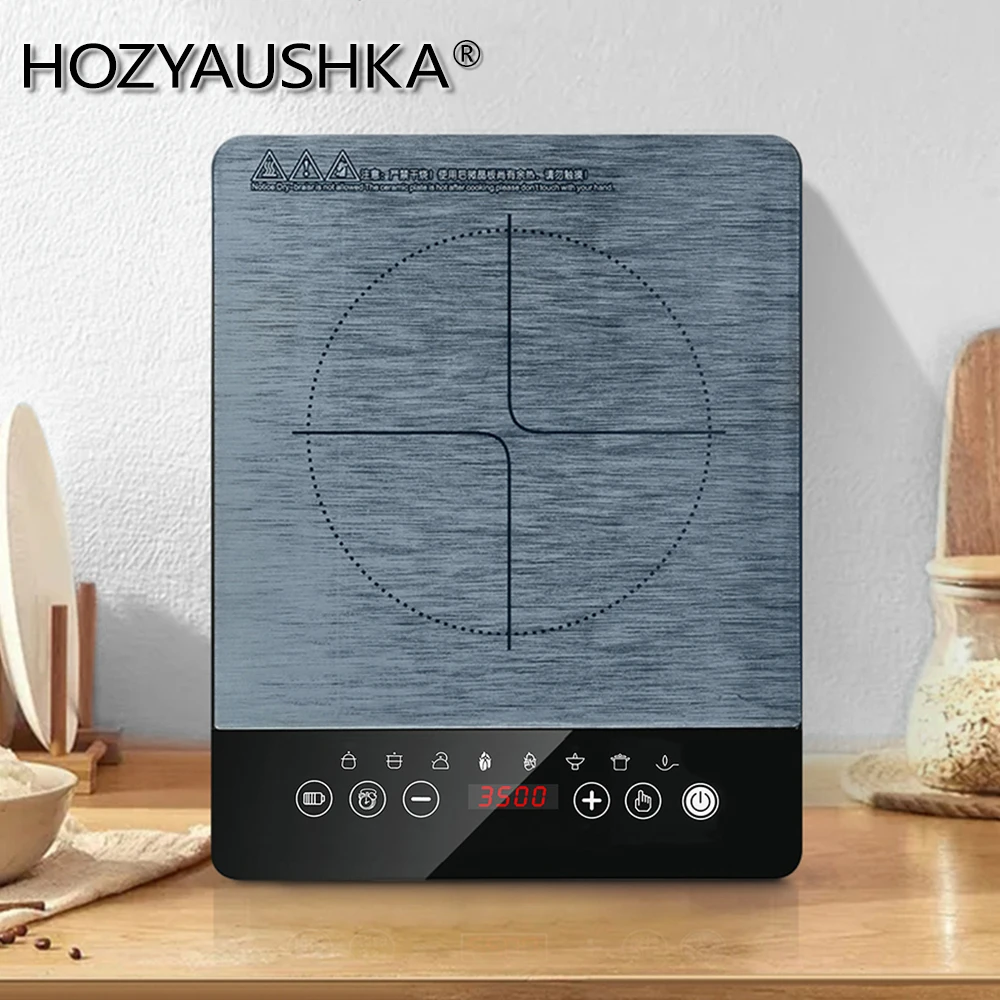 3500W / 3000W / 2500W 220V High Power Induction Cooker Stainless Steel Frame 8 Functions Double Layer Concentrated Coil Induction Cooker
