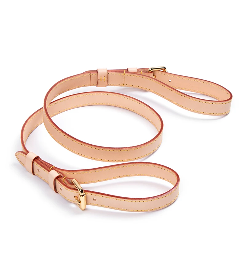 CRAZYSMITH Leather Shoulder Bag Strap for LV Noe Straps 100% Genuine Replacement Adjustable Purse Long Belts Bag Accessories