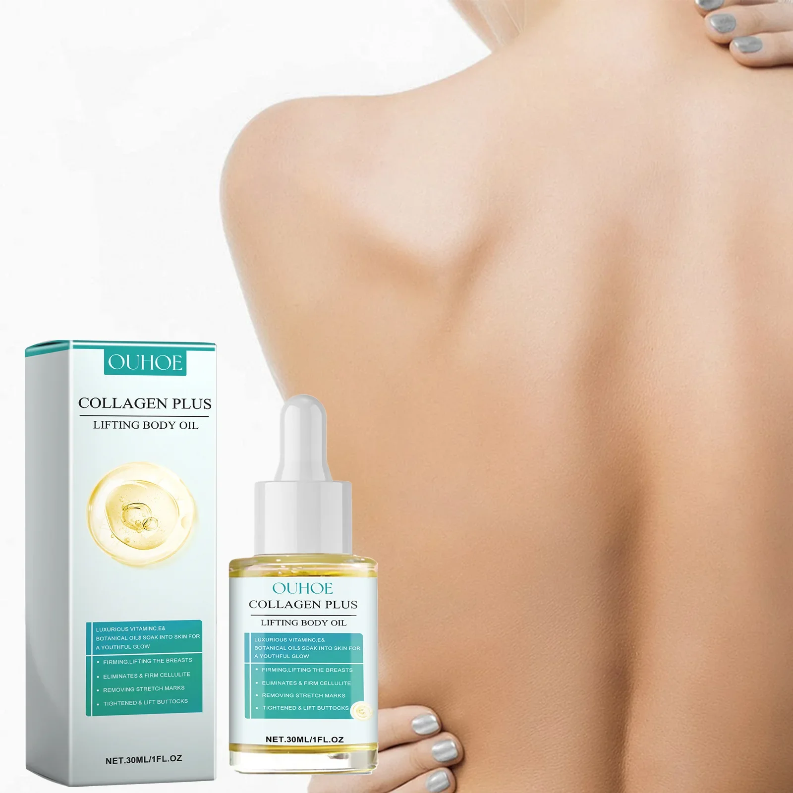 Collagen Boost Lifting Ätherisches Öl Anti Cellulite Straffende Formung Sl-im Feuchtigkeitsspendende Brust Gesäß Körpermassage Hautpflege_voghion.com