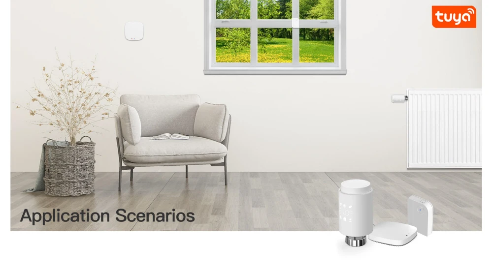 Description Picture 4 of itemQiumi Zigbee Thermostat Radiator Valve,Smart Temperature Control System,Temperature Heater work with Alexa,Google Home