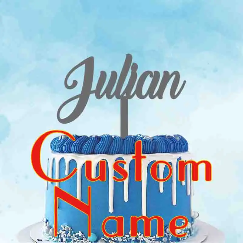 Personalized Private Party Cake Topper cake topper cake decorations cake toppers
