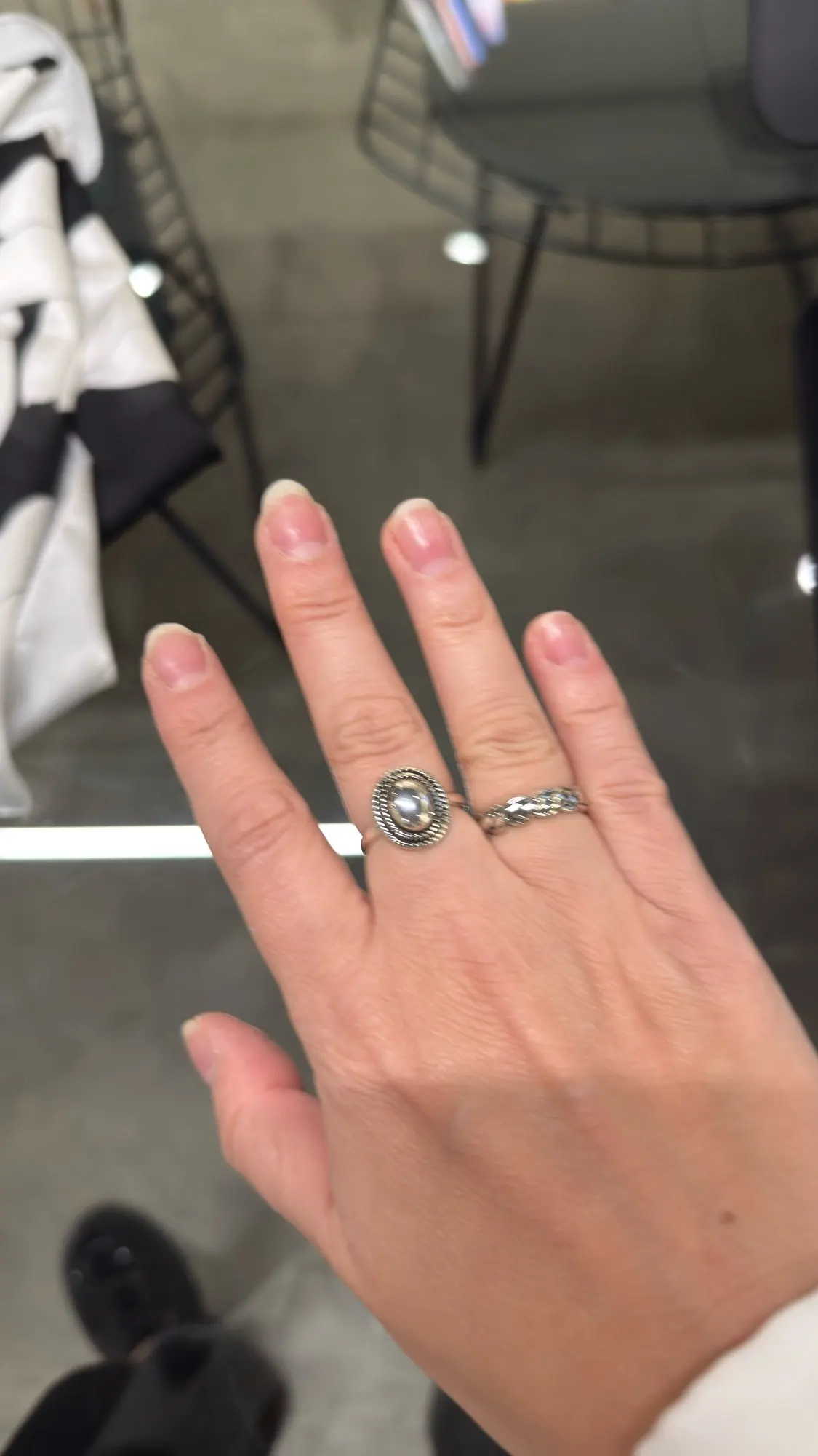 925 Sterling Silver Rings Couples Accessories INS Fashion photo review