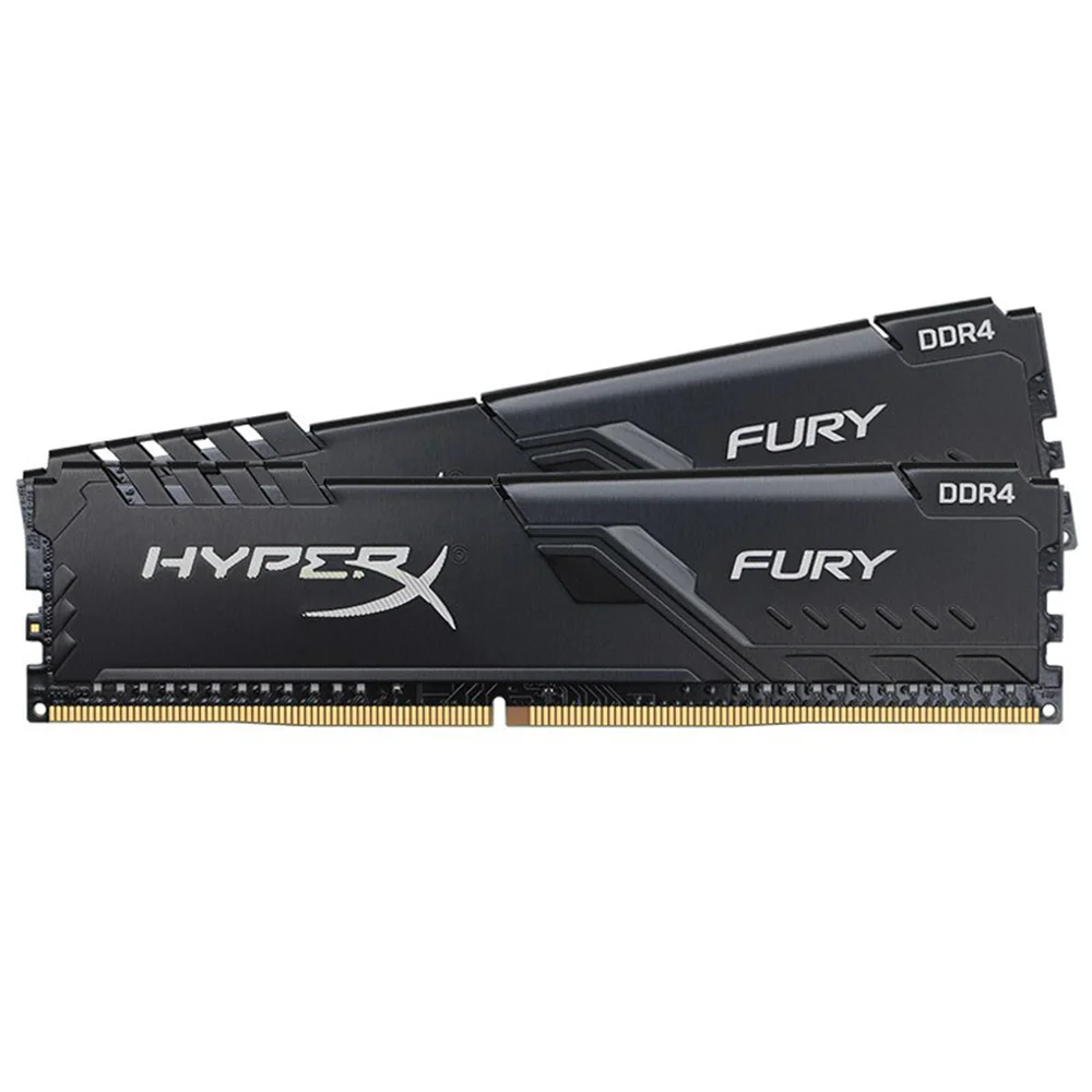 Memoria 8GB 16GB 3600MHz 3200MHz 2666MHz 2400MHz pamięć DIMM 288Pin 1.2V DDR4 RAM HyperX FURY PC4-25600 21300 19200 pamięci