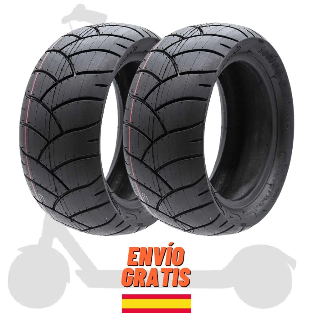 Pneu pneumatique tubeless épaissi de 11 pouces 100/55-6.5 pour scooter électrique Dualtron Ultra2 THUNDER II Kaabo Wolf Warrior