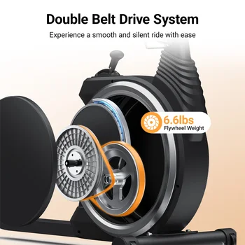 MERACH Recumbent Exercise Bike High-end for Home Light Commercial Bikes for Seniors Adult Magnetic Stationary Heart Rate Handle 4