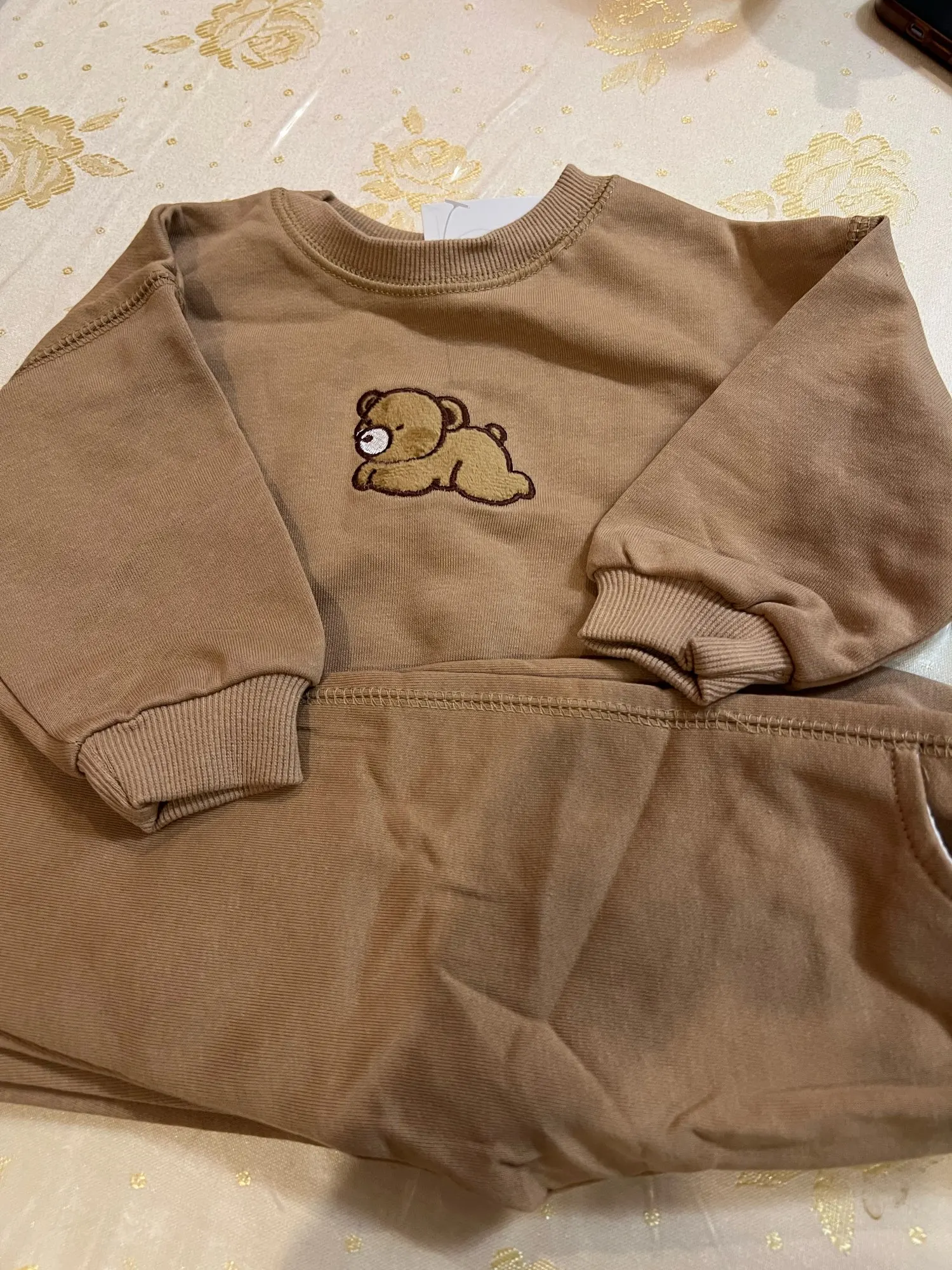 Baby Bear Sweatshirt & Pants 2Pcs Set photo review