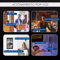 Painel Central Inteligente Wi-Fi e Hub Zigbee NovaDigital Tuya e Smart Life Comando Voz Compatível Alexa e Google Assistente - Imagem 4
