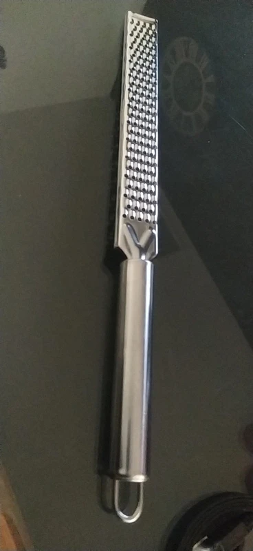 Handheld Cheese Grinder Stainless Steel Garlic Grater Vegetable Fruit Grinder photo review