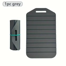 Versatile Double - Sided Folding Cutting Board for Kitchen and Outdoor Adventures (Grey)
