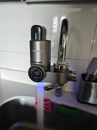 New Youpin Water-power Sterilization Faucet Water Purifier Ultraviolet Deep Sterilization 8-stage Fine Filtration Heating Faucet photo review