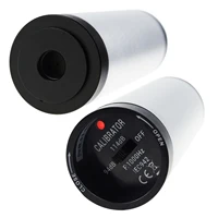 Handheld Digital Sound Noise Level Calibrator for Sound Level Meter 94dB & 114dB Class I w/ Battery +/-0.3 db Accuracy 2