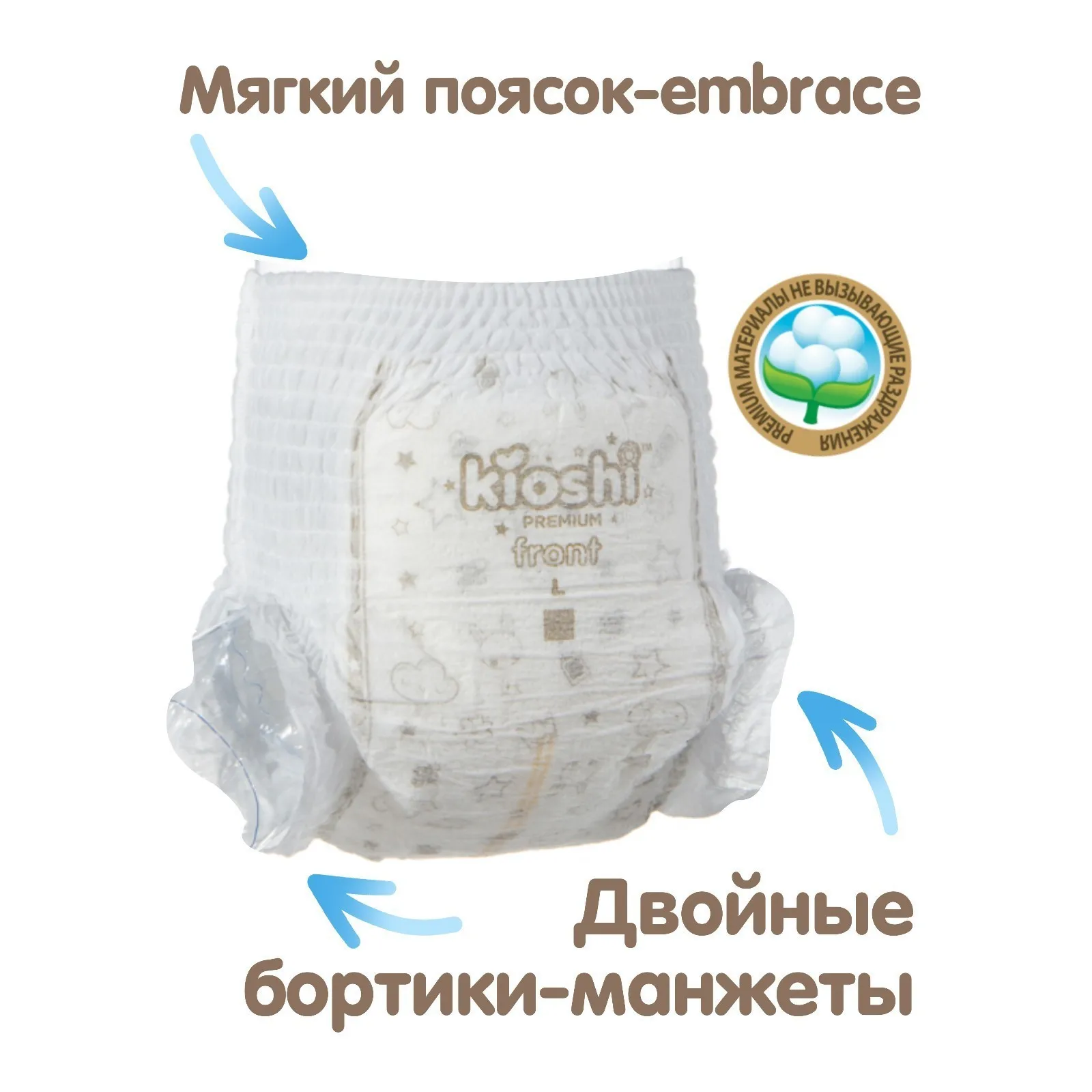Рисунок 4 - Подгузники-трусики KIOSHI PREMIUM 