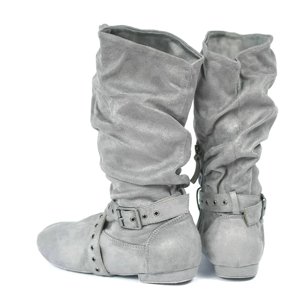 Jouncing suede sole boot - image 7