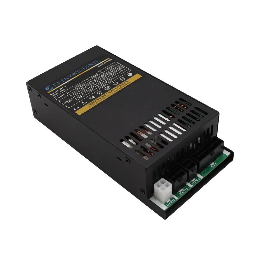 Fonte de Alimentação Inteiramente Modular do Cabo Flexível Atx 600w Tfx Flex Atx 1u Psu 110v 220v Mini Itx 1u Fontes de Alimentação para o Servidor do Cctv 1u - Imagem 4