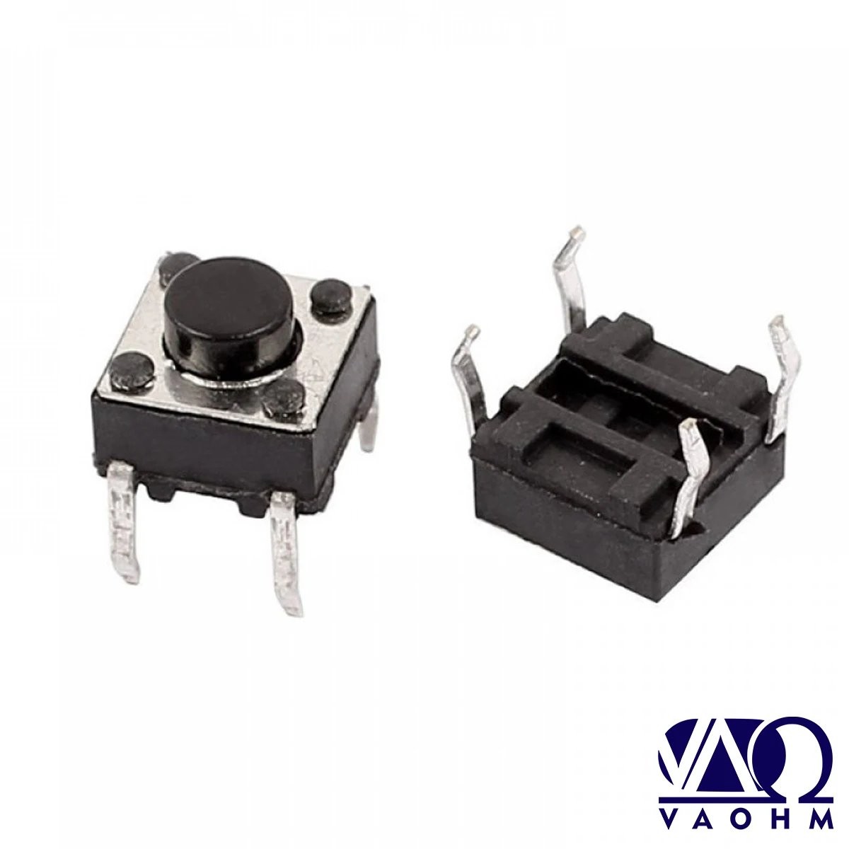 6*6 Tact Switch Through Hole 6x6x4.3 6x6x4.5 6x6x5 6x6x6.5 6x6x7 6x6x7.5 6x6x6x6 8 6x6x8.5 6x6x9 6x10 6x6x11 6x6x12 100PCS tact switch
