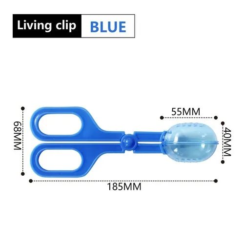 Insect clamp blue