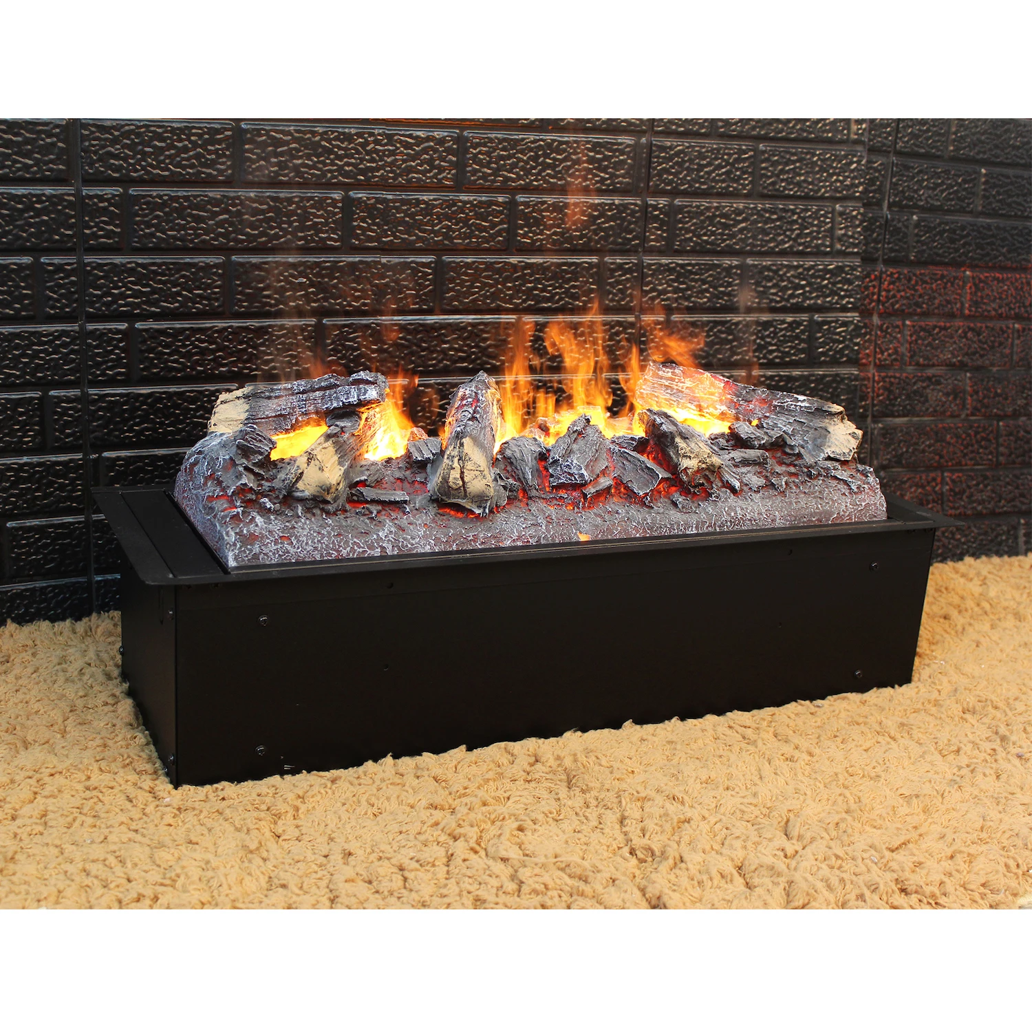 Flame Effect Electric Fireplace | Electric Fireplace Steam Flame - 600 Log  Set Water - Aliexpress