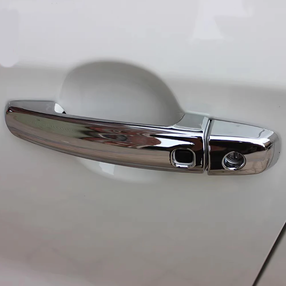 Car Door Handle Cover for Suzuki Vitara LY Escudo 2016~2025 2017 Carbon Fiber Black Chrome Sticker Trim Scratch Decor Accessorie 3 Car Door Handle Cover for Suzuki Vitara LY Escudo 2016~2025 2017 Carbon Fiber Black Chrome Sticker Trim Scratch Decor Accessorie 3