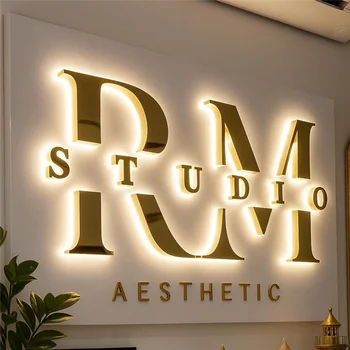 Custom LED Metal Sign 1