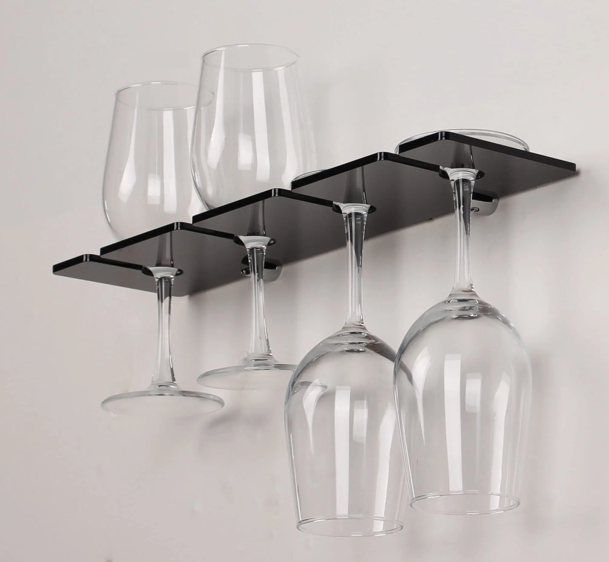 Wine Glass Cup Holder Hanging Bar Hanger Wine Rack Shelf Champagne Storage  USA