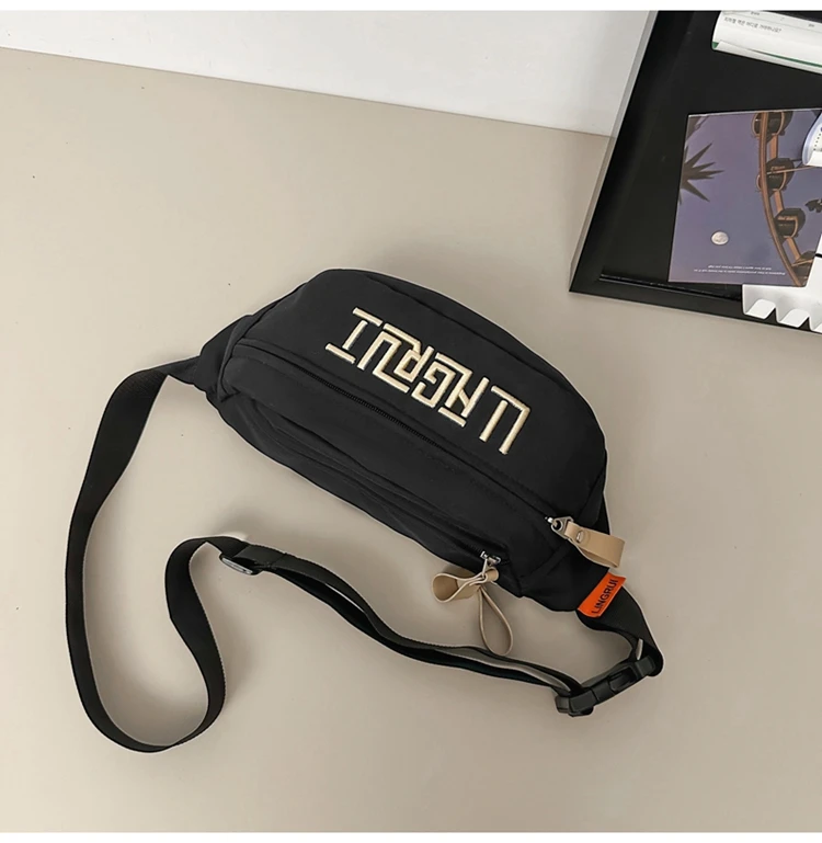 Lässige und Wasserdichte Gürteltasche für Herren und Damen Brusttasche – Detail 6