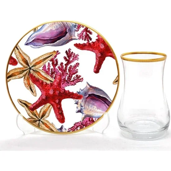 

Чайный набор Toygar Drop из 6 кораллов