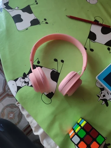 Y08 Macaron Auriculares inalámbricos con Bluetooth con micrófono Estéreo para juegos Auriculares Gamer Girl Regalo para tableta móvil photo review