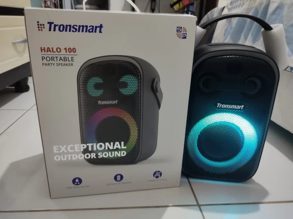 Caixa de Som Tronsmart Bluetooth Halo 100/110 photo review