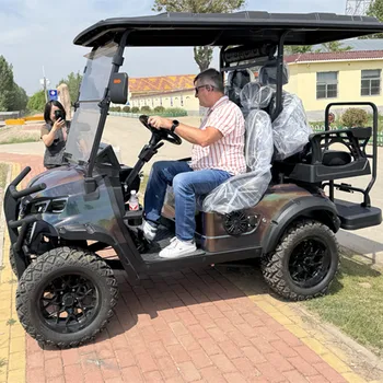 4 Wheel Drive 5000W Electric Golf Buggy 5KW 48V 72V 4x4 Electric Golf Cart