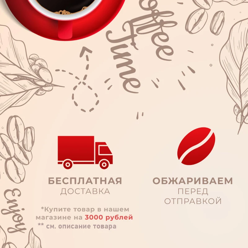 Рисунок 2 - Кофе в зернах Миндаль 200 г