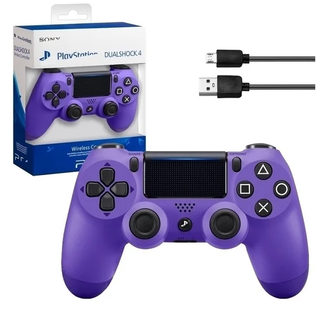 Gamepad wireless Bluetooth joystick for PS4 DualShock 4 v2 wireless (PS4/pc/iOS/Android) with shipping from Russia Gamepad playstation ps xbox series nintendo switch games game console for pc Purple